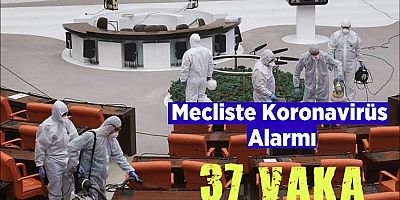Mecliste Koronavirüs Vaka Sayısı 37 Oldu