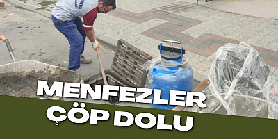 Menfezler çöp dolu 