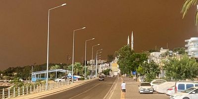 Mersin'in 3 ilçesinde yangın: Evler tedbiren boşaltıldı