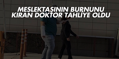 Meslektaşının burnunu kıran doktor tahliye oldu