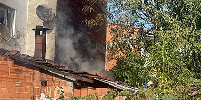 Mesudiye Mahallesi'nde Boş Evde Yangın