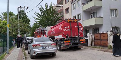 Mesudiye Mahallesi'nde Korkutan Yangın 