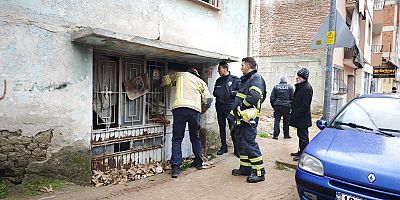 METRUK BİNADA YAKILAN ATEŞ PANİĞE NEDEN OLDU