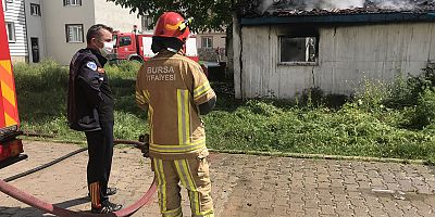 METRUK BİNADA YANGIN