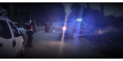 MEZARLIK İÇİNDE KAZA MEYDANA GELDİ 1 KİŞİ YARALI