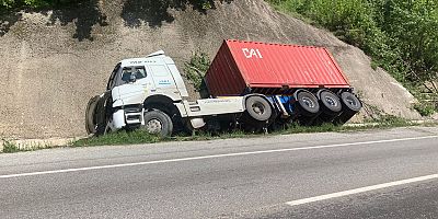 Mezitler’de kaza; 1 yaralı