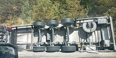 Mezitler’de kaza, 1 yaralı