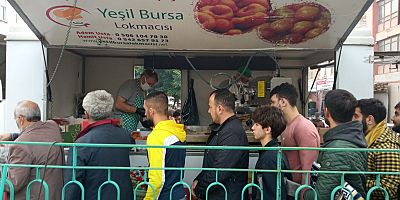 Mobilyacılar Odası’ndan lokma ikramı