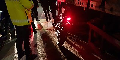 Çalıntı motosiklet ile kaçan kişi yakalandı