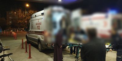 MOTOSİKLET İLE ÇARPTI