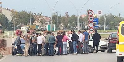 MOTOSİKLET SÜRÜCÜSÜ ÖLÜMDEN DÖNDÜ