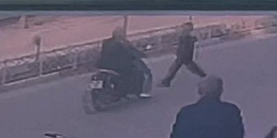 Motosikletin çarptığı kadın yaralandı