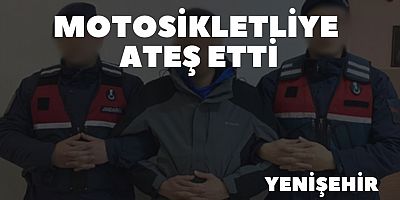 Motosikletliye ateş etti