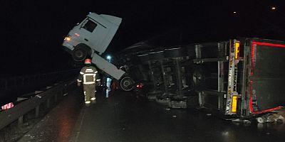 Orhangazi Gemlik yolu kapandı