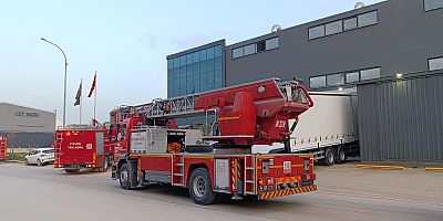 OSB'de korkutan yangın