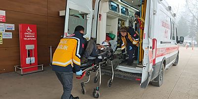 OSB'deki Fabrikada Tır Şoförü Yaralandı