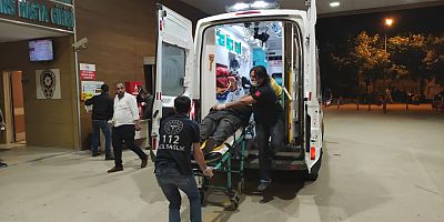 Otomobilin çarptığı kişi ağır yaralandı