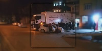 Otomobilin çarptığı yaya yaralandı