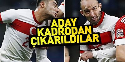 Ozan Kabak ve Efecan Karaca aday kadrodan çıkarıldı