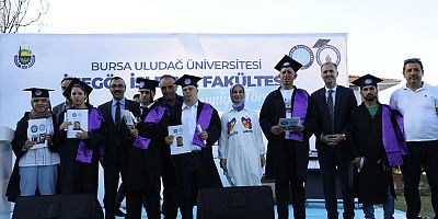 Özel öğrenciler mezuniyet heyecanını yaşadı