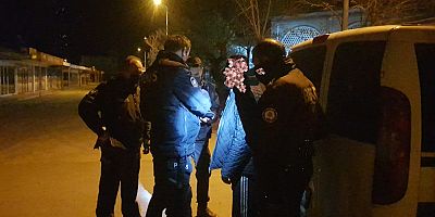 Palalı şahıs gözaltına alındı