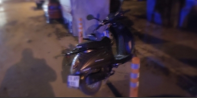 PARK HALİNDEKİ ARACA ÇARPTI