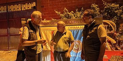 Patlak lastikle yangına koşmuştu: Orman Genel Müdürü Ramazan Doğan'a tanker hediye etti