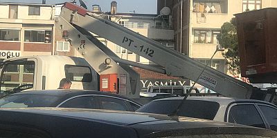 PATLAYAN TRAFO PANİK YARATTI