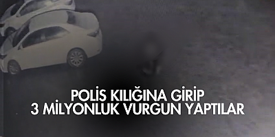 Polis kılığına girip 3 milyonluk vurgun yaptılar