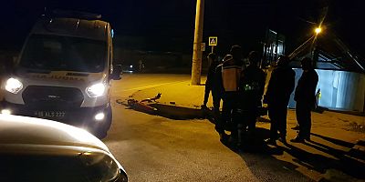 Polislere zorluk çıkaran kişi gözaltına alındı 