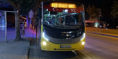 Polisten kaçan halk otobüsü şoförü alkollü çıktı