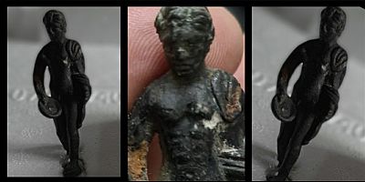 Roma Dönemim’den Bronz Heykel Ele Geçirildi 