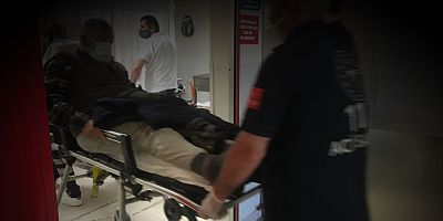 Römorkun çarptığı yaşlı adam yaralandı