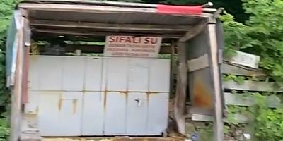 Saadet Mahallesi’ndeki şifalı su ilgi odağı oldu