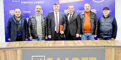 Saadet Partisi’nde aday adayları dosyalarını teslim etti