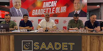 SAADET PARTİSİ’NDEN GAZZE İÇİN MİTİNG ÇAĞRISI