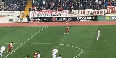 SAHADAN 1 PUAN ÇIKTI