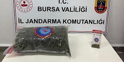 Samanlık içine saklanmış uyuşturucu ele geçirildi