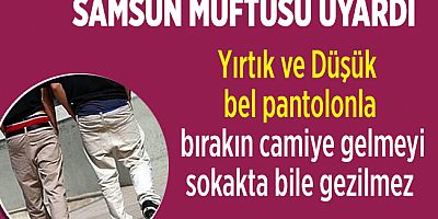 Samsun Müftüsü Veysel Çakı uyardı
