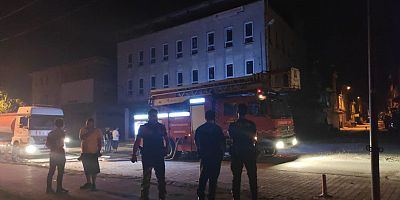 Sanayi’de korkutan Yangın 