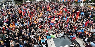 Sanayi ve Teknoloji Bakanı Varank, İnegöl Heykel Meydanı'nda konuştu: