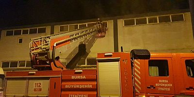 Sanayide korkutan Yangın