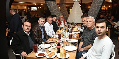 Servisçiler iftarda buluştu