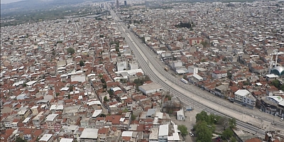 sokağa çıkma yasağı havadan denetlendi