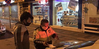Sokağa çıkma yasağını ihlal edenlere ceza yağdı!