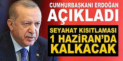 Son Dakika: Şehirler arası seyahat sınırlaması 1 Haziran'dan itibaren tamamen kaldırılacak