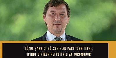 Sözde şarkıcı Gülşen’e AK Parti’den tepki; ‘İçinde biriken nefretin dışa vurumudur’