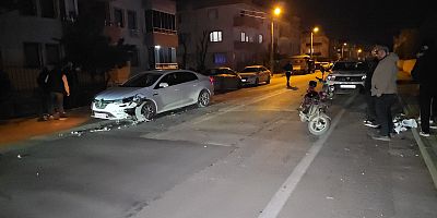 Süleymaniye’de Gece Yarısı Kaza: 2 Genç Yaralandı