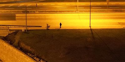 Süleymaniye’de köprülü kavşakta alkollü şahıs trafikte tehlike oluşturdu