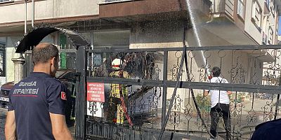 Süleymaniye'de yangın 